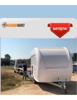 3.90 Fiber Monoblok Çekme Karavan 