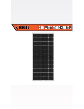 Hegel Güneş Paneli 230W Monokristal 